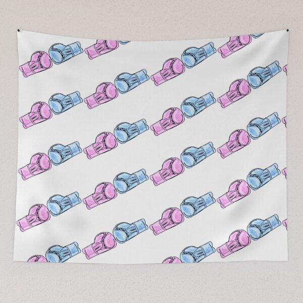 Item preview, Pink And Blue Gloves designed and sold by missmann.