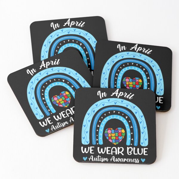 Item preview, In April We Wear Blue Autism Awareness designed and sold by KylarDuffy.