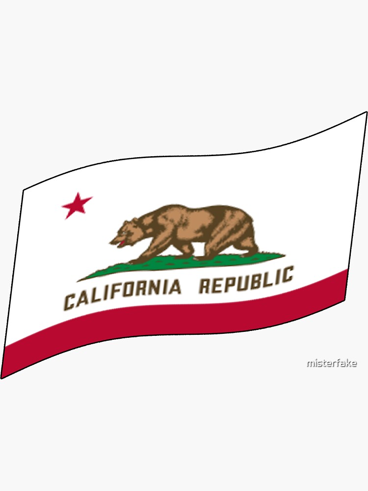 flag-of-california-sticker-for-sale-by-misterfake-redbubble