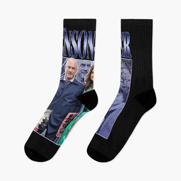 Artikelvorschau, Team Benson-Stabler Olivia Benson Elliot Stabler 90er Jahre inspirierte Vintage Hommage entworfen und verkauft von LukeReyesST.