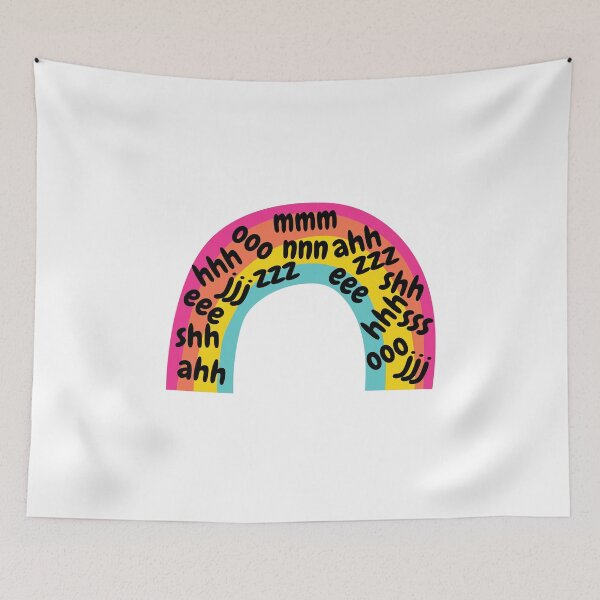 Item preview, Rainbow Low Middle High (LMH) Ling 10 Speech Sounds designed and sold by Hear4theEars.