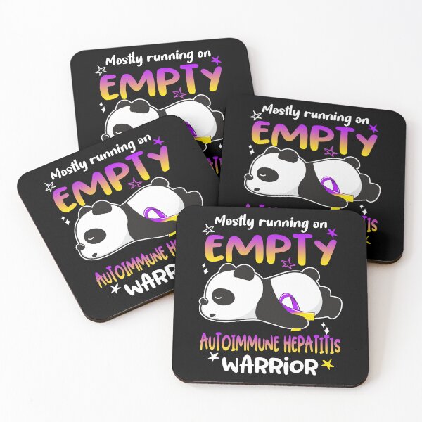 Item preview, Autoimmune Hepatitis Awareness - Mostly Running On Empty Autoimmune Hepatitis Warrior designed and sold by Hilten.