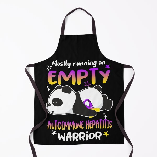 Item preview, Autoimmune Hepatitis Awareness - Mostly Running On Empty Autoimmune Hepatitis Warrior designed and sold by Hilten.