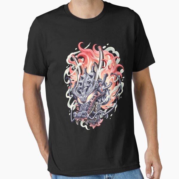 Vista previa del artículo con la obra «Dragón de vapor», diseñado y vendido por FarrisCarter.