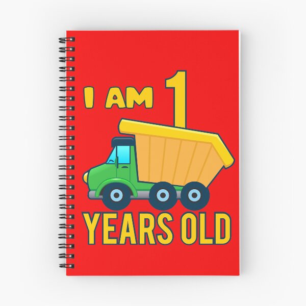 Item preview, I Am 1 Years Old Dump Truck designed and sold by TheCrazyBear.