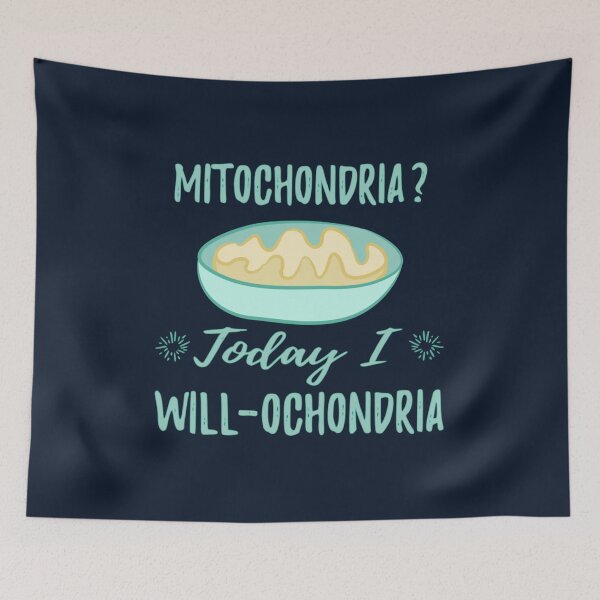 Item preview, Mitochondria WILLochondria  Blue4 designed and sold by DucNghia.