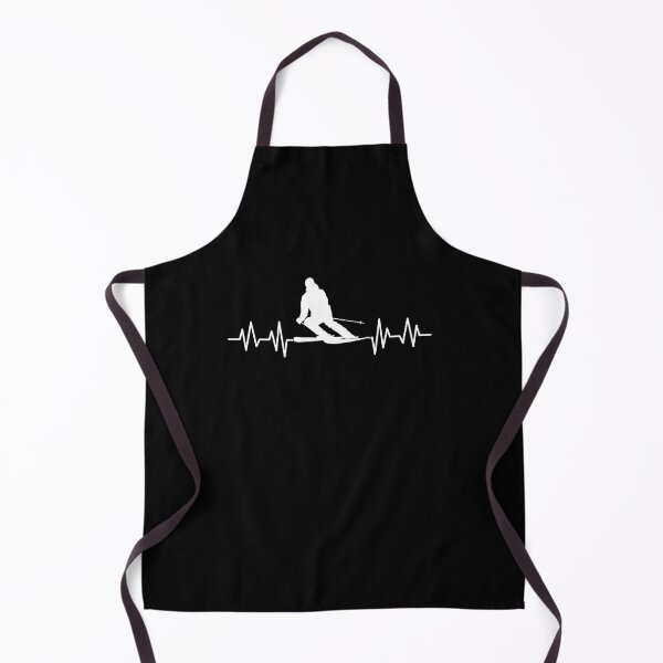 Item preview, Ski Heartbeat Skiers Gift Winter Sports Après-Ski designed and sold by Lenny Stahl.