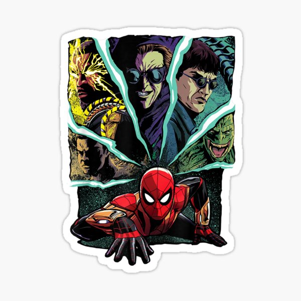 stickers SPIDER-MAN 🕷️🕷 Spiderman Peter Parker Avengers Future Foundation  [SQ]