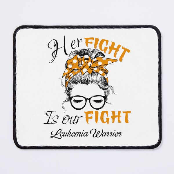 Item preview, Leukemia Awareness - Her Fight is Our Fight - Support Leukemia Gifts designed and sold by Aaron309.