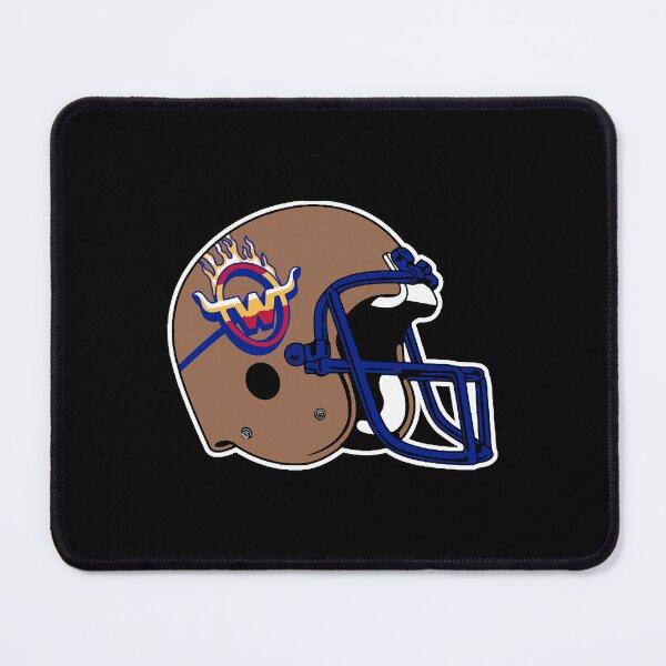 Item preview, USFL Wranglers Helmet [DEFUNCT]  designed and sold by JenniferGa3548.