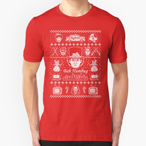 Merry Scroogedmas Slim Fit T-Shirt