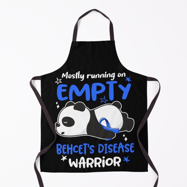 Item preview, Behcet's Disease Awareness - Mostly Running On Empty Behcet's Disease Warrior designed and sold by Hilten.