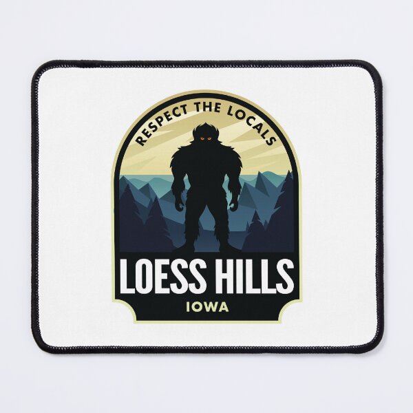 Item preview, Loess Hills Iowa Bigfoot Sasquatch designed and sold by HalpinDesign.