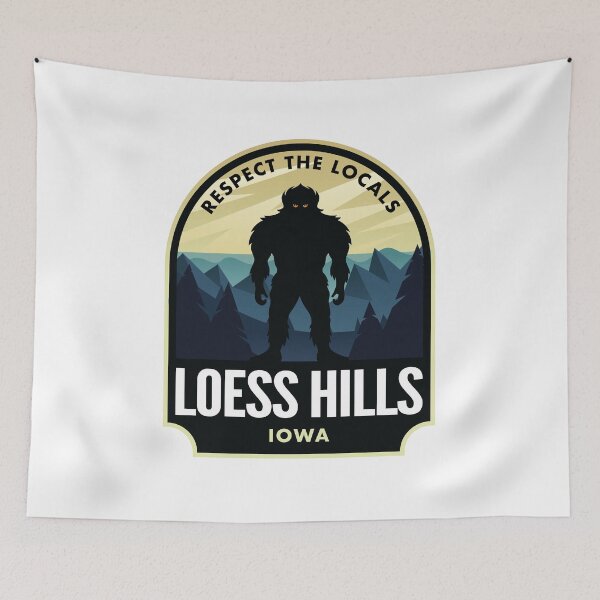 Item preview, Loess Hills Iowa Bigfoot Sasquatch designed and sold by HalpinDesign.