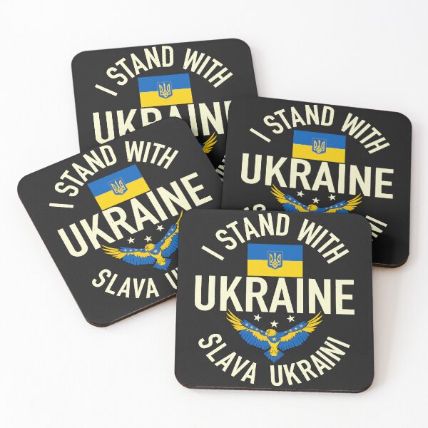 Item preview, Soutenez Ukraine Je me tiens avec Ukraine Drapeau ukrainien Patriote à manches longues designed and sold by CathrineStark.