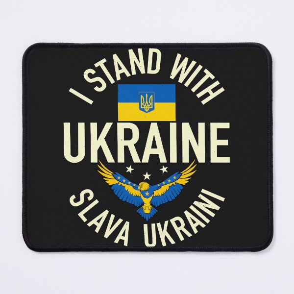 Item preview, Soutenez Ukraine Je me tiens avec Ukraine Drapeau ukrainien Patriote à manches longues designed and sold by CathrineStark.