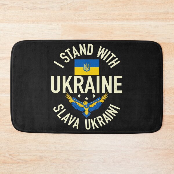 Item preview, Soutenez Ukraine Je me tiens avec Ukraine Drapeau ukrainien Patriote à manches longues designed and sold by CathrineStark.