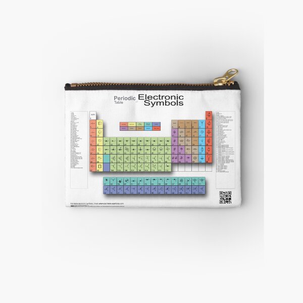 Item preview, Periodic Table of Electronic Symbols  designed and sold by ricemann.