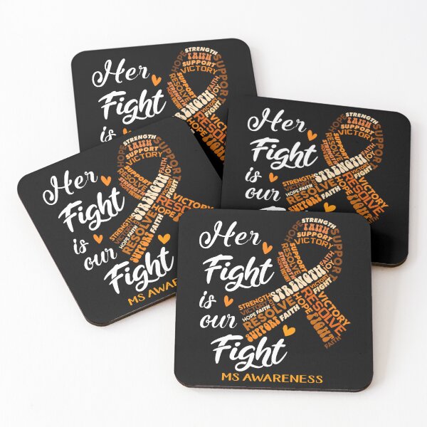 Item preview, MS Warrior, Her Fight is our Fight MS Awareness designed and sold by Greggwillard.