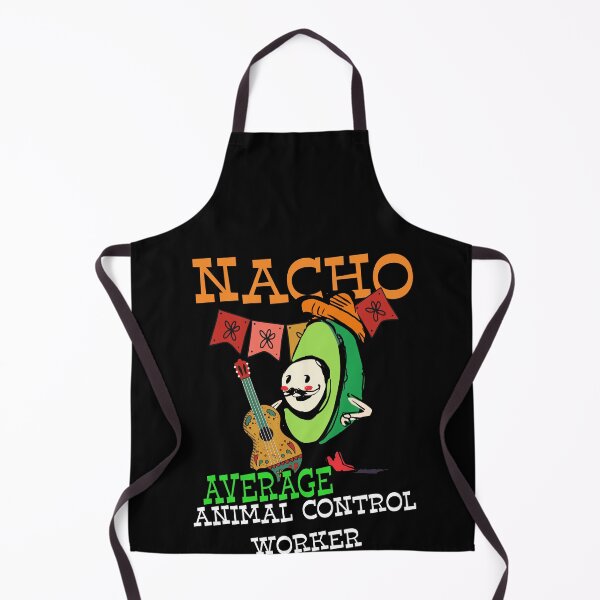 Item preview, Funny Avocado Sombrero Nacho Average Animal Control Worker design designed and sold by Merchking1.