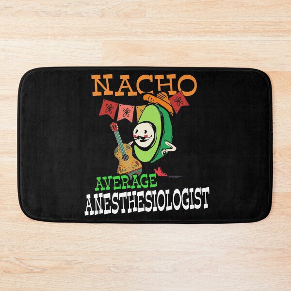 Item preview, Funny Sombrero on Avocado Nacho Average Anesthesiologist design designed and sold by Merchking1.