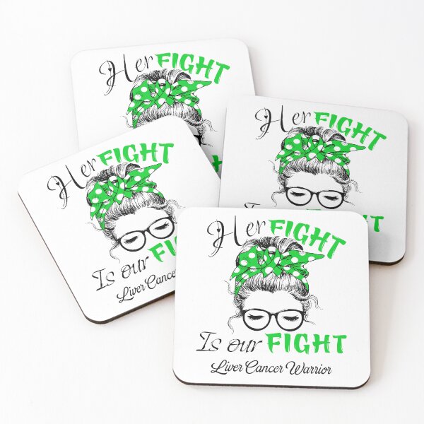Item preview, Liver Cancer Awareness - Her Fight is Our Fight - Support Liver Cancer Gifts designed and sold by Aaron309.