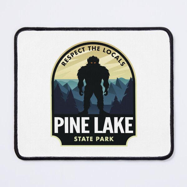 Item preview, Pine Lake Iowa Bigfoot Sasquatch designed and sold by HalpinDesign.