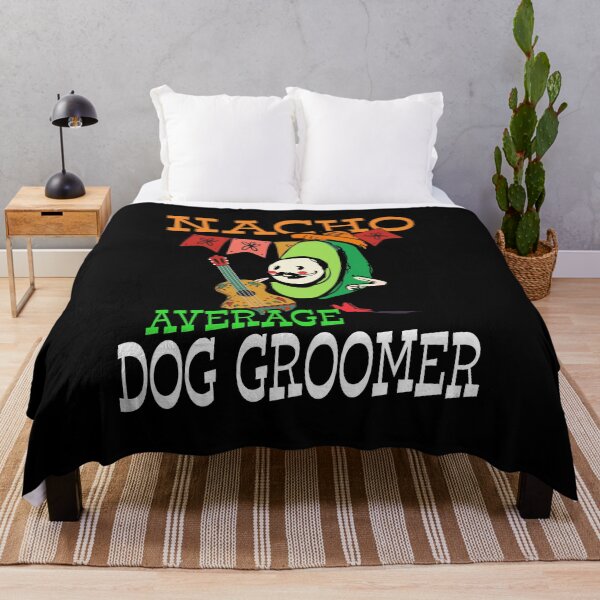 Item preview, Funny Sombrero on Avocado Nacho Average Dog Groomer design designed and sold by Merchking1.