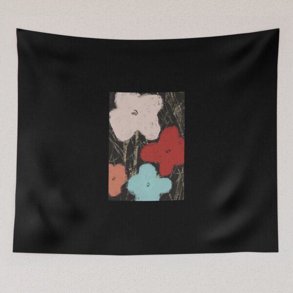 Item preview, Flowers Pop Art Dark Racerback Tank Top designed and sold by rikazr6sr1.