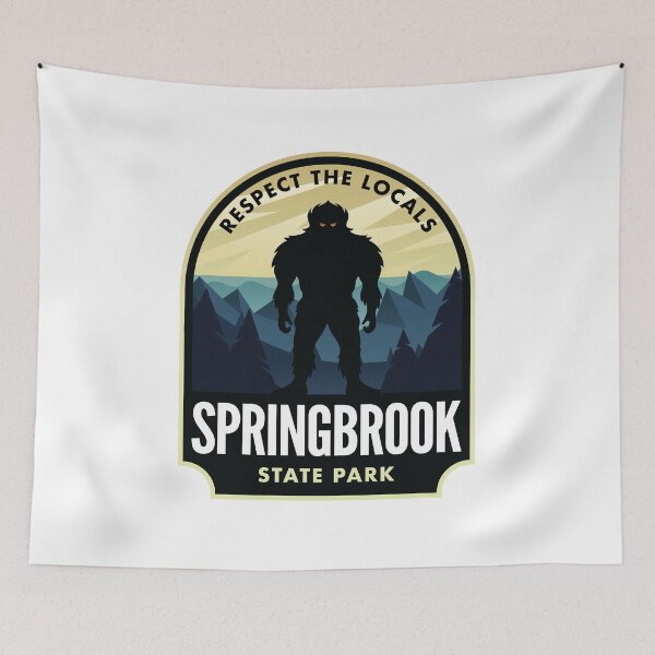 Item preview, Springbrook Iowa Bigfoot Sasquatch designed and sold by HalpinDesign.