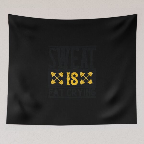 Item preview, Sweat Is Fat Crying Classic T-Shirt designed and sold by samirdari7.