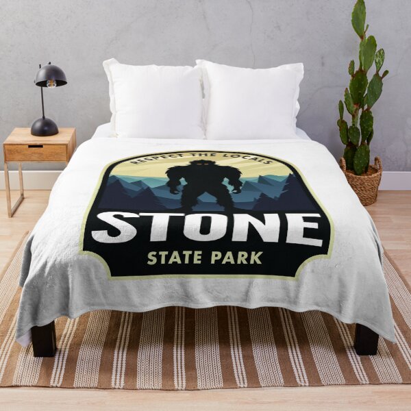 Item preview, Stone Iowa Bigfoot Sasquatch designed and sold by HalpinDesign.