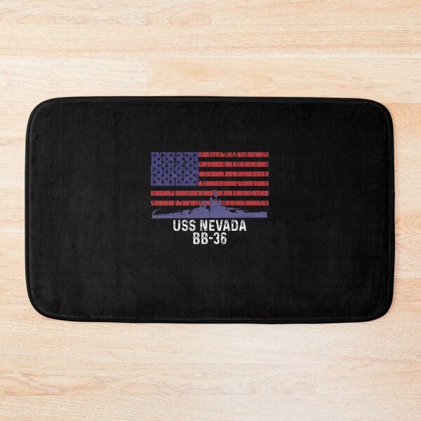 Item preview, USS Nevada BB36 Battleship Vintage American Flag designed and sold by maximjki.