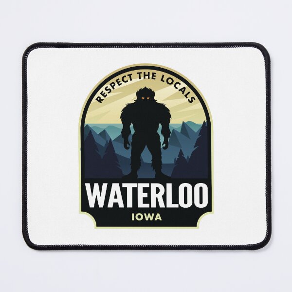 Item preview, Waterloo Iowa Bigfoot Sasquatch designed and sold by HalpinDesign.