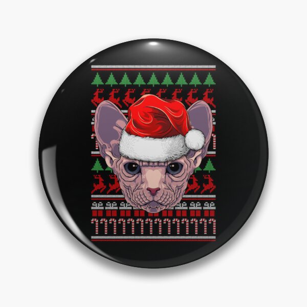 Item preview, Sphynx cat christmas merry xmas designed and sold by jackienorfolkal.