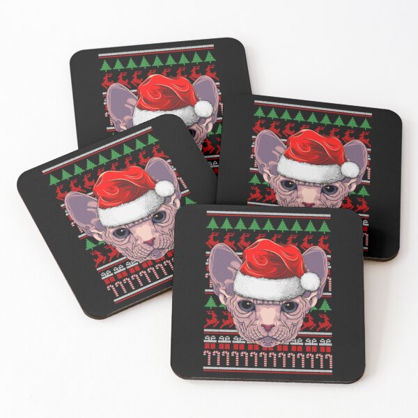 Item preview, Sphynx cat christmas merry xmas designed and sold by jackienorfolkal.