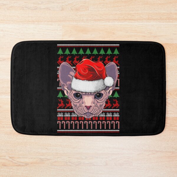 Item preview, Sphynx cat christmas merry xmas designed and sold by jackienorfolkal.