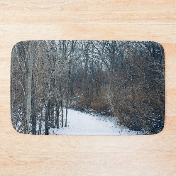 Item preview, Curving Winter Forest Path designed and sold by RoseyElisabeth.