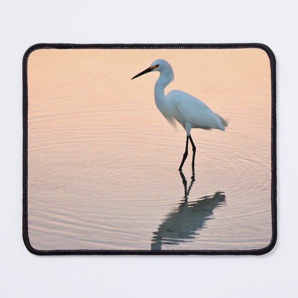 Item preview, Snowy Egret Bird designed and sold by LeslieMac713.