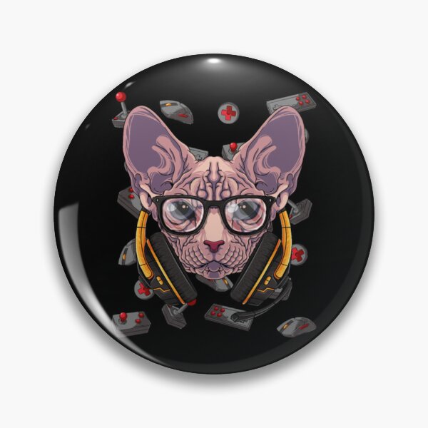 Item preview, Sphynx cat power with music life designed and sold by jackienorfolkal.