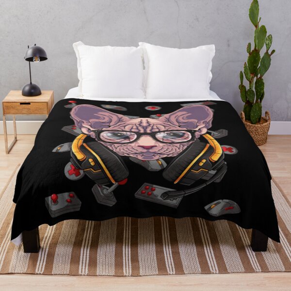 Item preview, Sphynx cat power with music life designed and sold by jackienorfolkal.