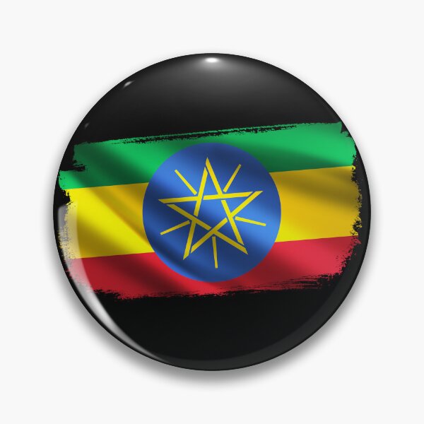 Item preview, Vintage Ethiopia Flag Ethiopian Pride For Men Women Kids designed and sold by TheWildStyle.