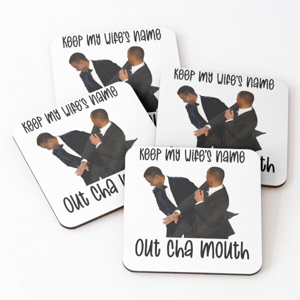 Item preview, Lover Gifts My Wife’S Name Out Of Your Mouth Funny Chris Will Rock Smith Tv Live Fight Slap designed and sold by KennyBins1980.