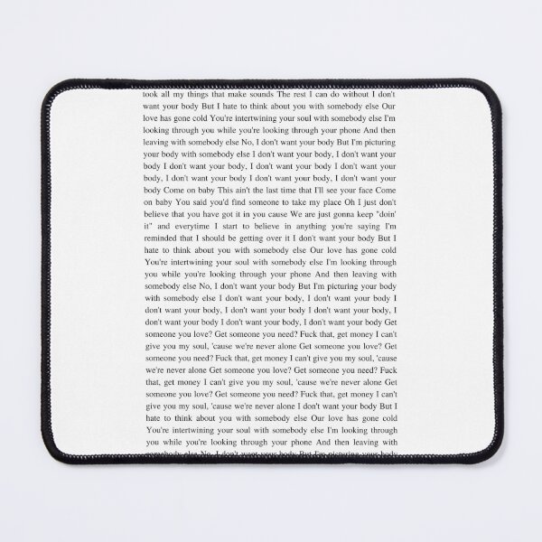 Item preview, Somebody Else - The 1975 designed and sold by verticalley.