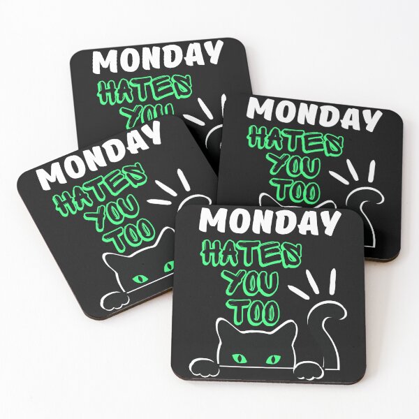 Item preview, monday hates you too designed and sold by Herllyn.