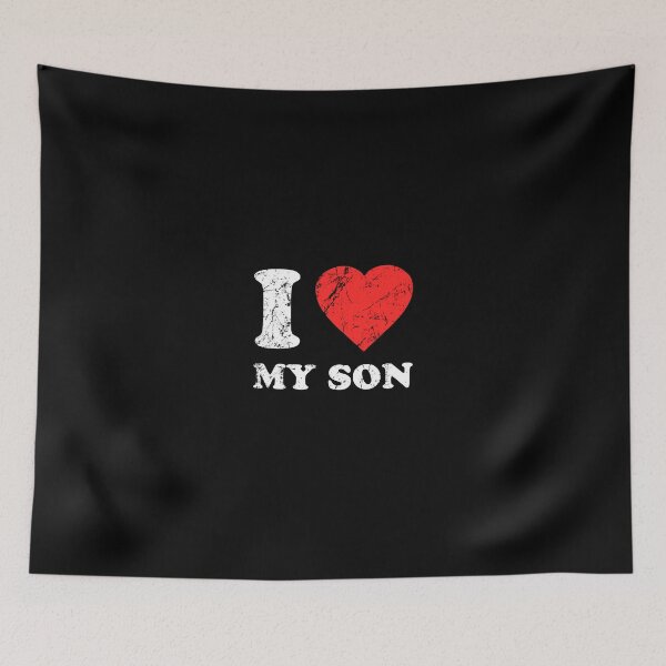 Item preview, I Love My Son designed and sold by REDallayah.