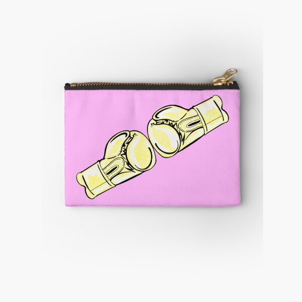 Item preview, Yellow Boxing Gloves With Pink Background  designed and sold by missmann.
