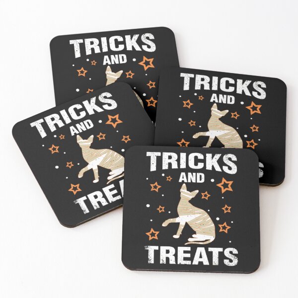 Item preview, Sphynx cat tricks or treats halloween designed and sold by jackienorfolkal.