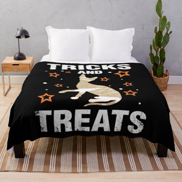 Item preview, Sphynx cat tricks or treats halloween designed and sold by jackienorfolkal.
