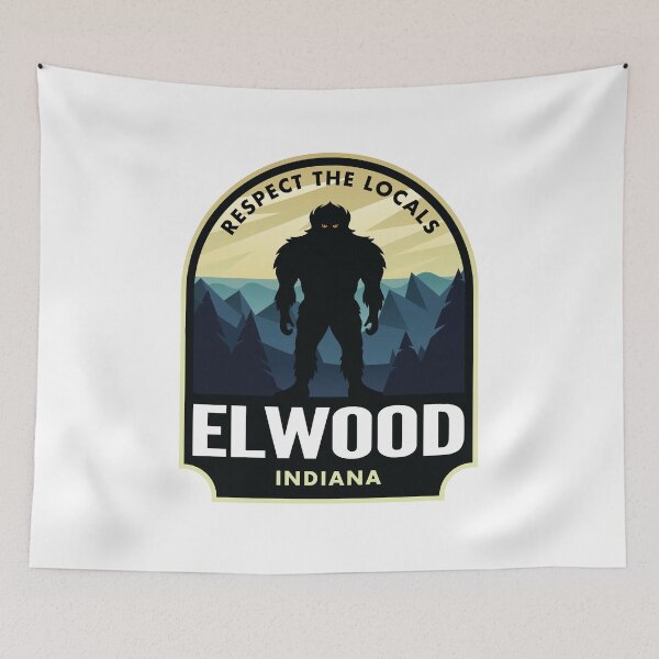 Artikelvorschau, Elwood Indiana Bigfoot Sasquatch entworfen und verkauft von HalpinDesign.